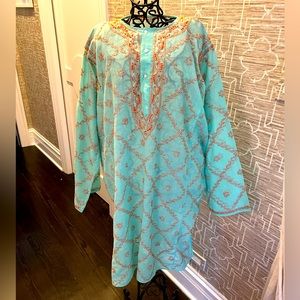 Embroidered Coverup